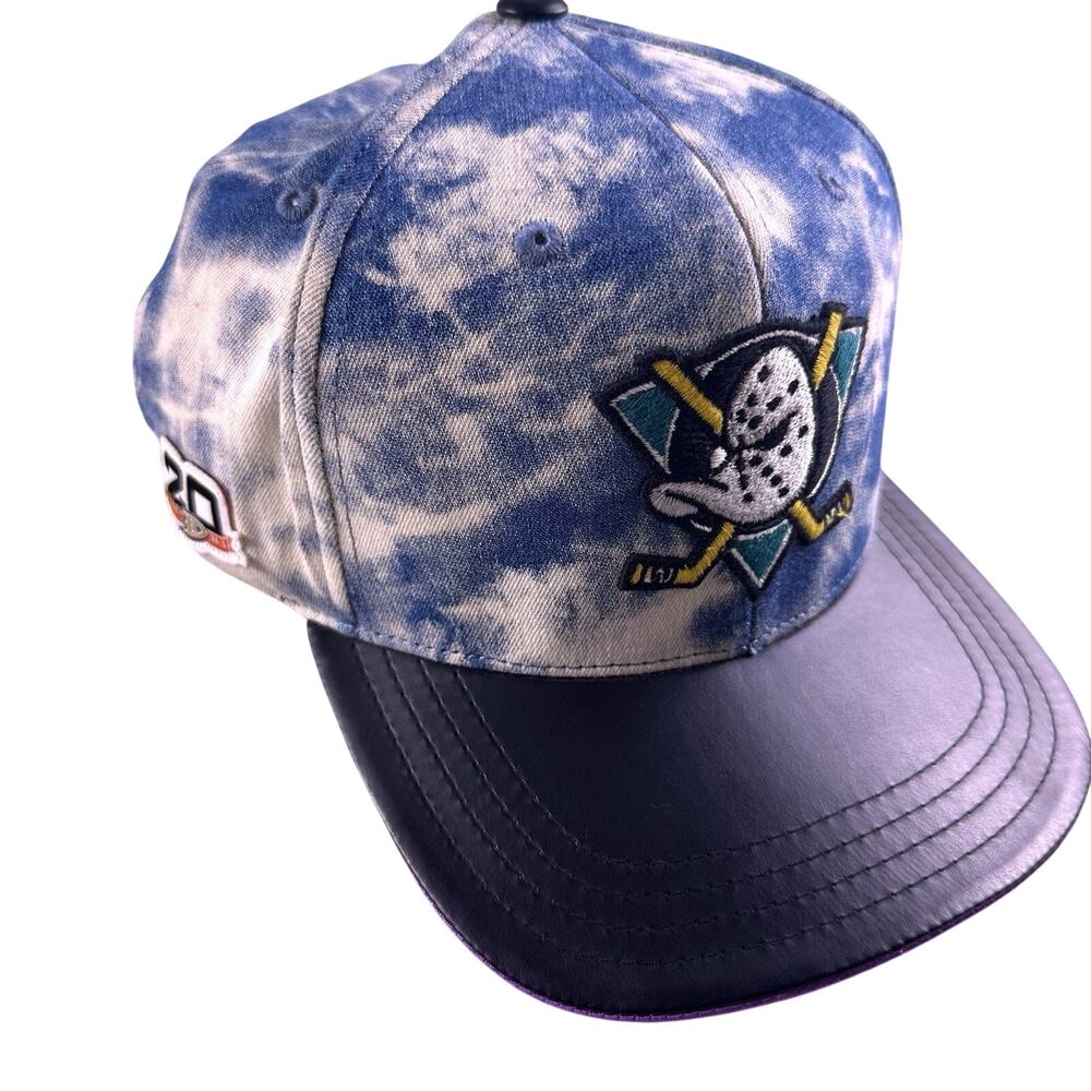 Anaheim Mighty Ducks Hat 20th Anniversary American Needle Hockey NHL -NWOT‎
